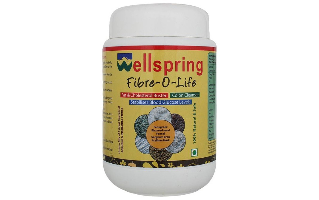 Wellspring Fibre-O-Life    Plastic Jar  360 grams